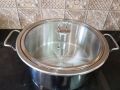 Stainless Steel Cookware, Cookware Set, Gift Set Of 12 Pieces, Stainless Steel Pots, Kitchen Ware. 
