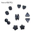 Buzzing Magnet Set Toys Pack of 02/ 06/ 12 Pcs Heart, Egg, Oval, Triangle, Ball, Star Round Shape Magnets. 