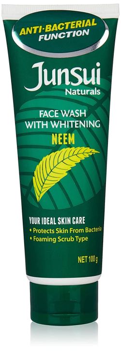 Junsui-Naturals Facial Wash With Whitening, Neem, 100 G