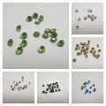 30 Pcs Point Back Shiny crystal , Chandla Sitara, Stone Rhinestone Beads DIY Sewing 6mm. 