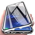 360 Full Protection Metal Magnetic Case For Samsung Galaxy A30S A31 A32 4G 5G A33 A34 5G Double-Sided Glass Transparent Cover. 