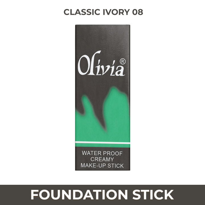 Olivia Makeup Foundation Stick - Classic Ivory 18g