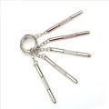 5Pcs 3 in 1 Alloy Steel Precise Eyeglass Screwdriver Set Sunglass Watch Repair Tools Kit With Keychain Portable Screwdriver. 