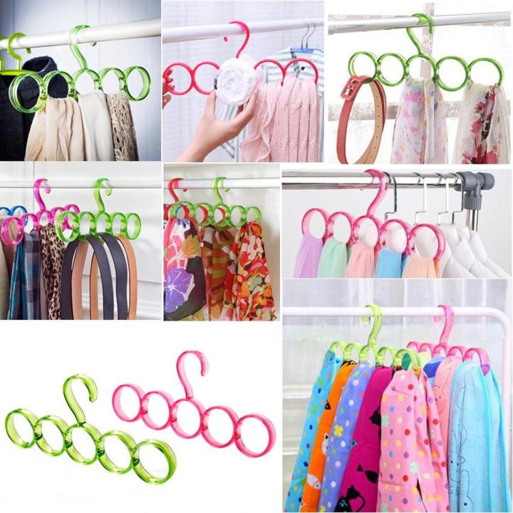 Pack of 2 Scarf belt Tie Dupata Storage Hanger Organizer