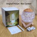 Crystal Ball Lamp Humidifier (350ml.) with Disco LED Lights. 