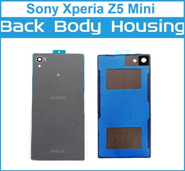 Sony Xperia Z5 Mini BATTERY BACK GLASS COVER REPLACEMENT REAR SIDE COVER BATTERY DOOR