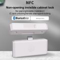 Smart Tuya Drawer NFC Sensor Lock Keyless Invisible No Hole File Cabinet Lock Wardrobe Locks APP Bluetooth Drawer Switch. 
