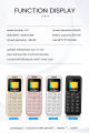 A27 - Dual Sim, PTA APPROVED, Without Camera, Auto call recording, Chota Finger Size Phone (0.66 inch) Display, Radio, Bluetooth, Bluetooth Dialer. 