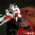 English version don't touch my electric car sticker motorcycle stickman funny suitable for scooter motorcycle sticker. 