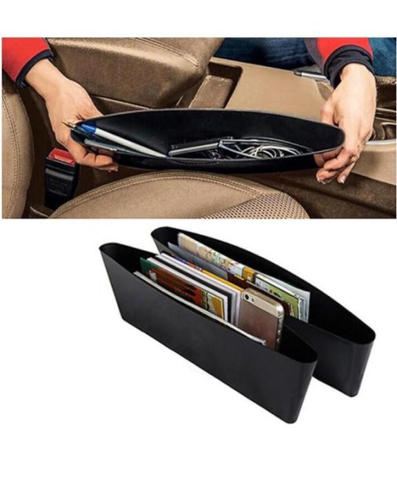 Car Seat Pockets Storage Organizer Box Pair