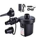 Electric Air Pump Portable Two Way Electric Air Pump with 3 Nozzles Quick-Fill Inflator/Deflator Pumps for Outdoor Camping Inflatable Cushions Air Mattress Bed Boat Swimming Ring. 