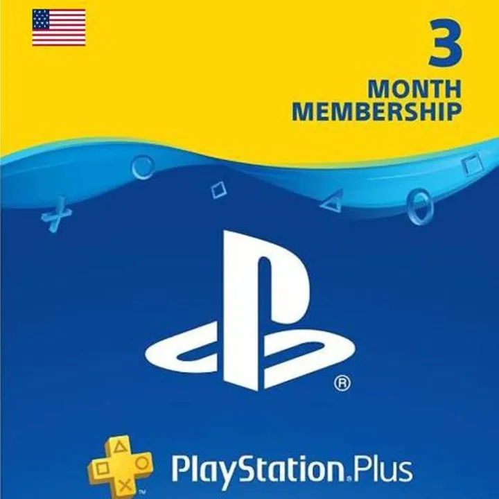 PLAYSTATION PLUS - 3 MONTH MEMBERSHIP FOR (USA) | Daraz.pk