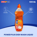 Dishwasher Liquid - Dish Washer Liquid - Dishwashing Liquid - Power Plus Dish wash Cleaner Orange 500ml Pack of 3. 