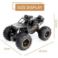 Remote Control Car With Camera WiFi 720P HD FPV Camera, 2.4Ghz 1:18 Scale Off-Road Remote Control Rechargeable Monster Truck Toys for Boys. 