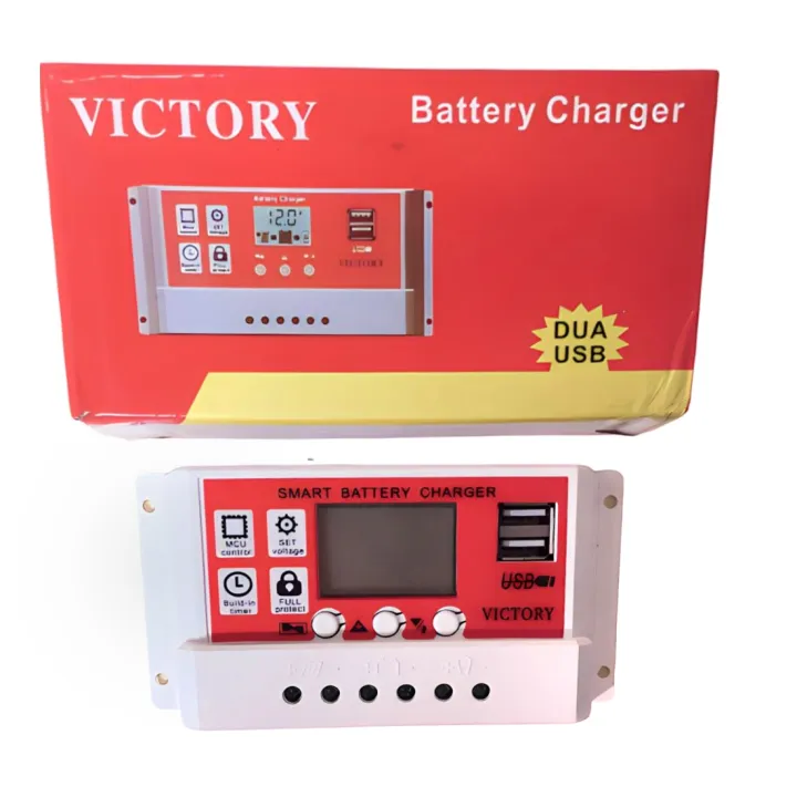PMW%20Solar%20Charge%20Controller%20DC%2012V%2010/20/30Amp%20with%20Multiple%20USB%20Socket%20-%20Image%204
