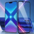 For Huawei Honor 8X 6D Gorilla Tempered Glass Screen Protector Edge to Edge - Black. 