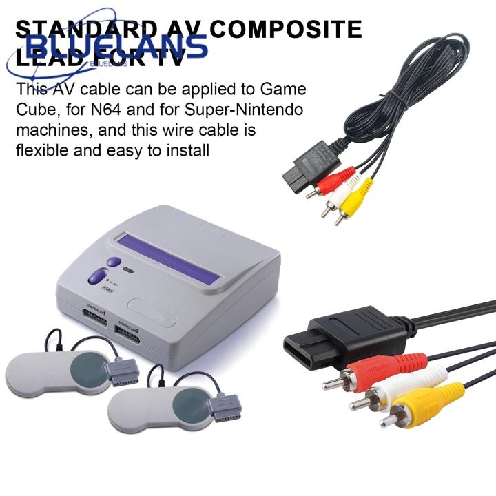 Composite Video Audio Cable for Monitor Enhance Gaming Experience with ...