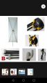 Panda Xbanner Flex Stand / Display Stand 2x5 for Marketing Promotions / Flex Standee / X Display Stand PanaFlex. 