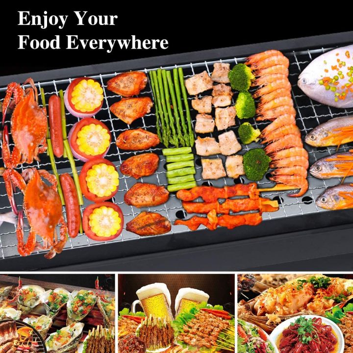 Portable%20BBQ%20Grill%20Charcoal%20Stainless%20Steel%20Foldable%20Barbecue%20Tool%20Kits%20for%20Camping%20Picnic%20Outdoor%20Garden%20Party%20-%20Image%203