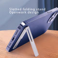 Alloy Phone Holder Grip Tok Fold Magnet Bracket Light Portable Desktop Stand Multi Angle Support Accessories For Iphone Xiaomi. 