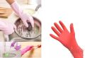 1 Pair Multi Purpose Long Magic silicone rubber gloves Waterproof scrub glove silicone dish washing gloves kitchen. 