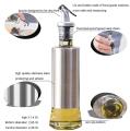 500ML STAINLESS STEEL OLIVE OIL BOTTLE POT CAN COOKING TOOL LEAK-PROOF OIL VINEGAR BOTTLE DISPENSER SAUCE BOTTLE.. 