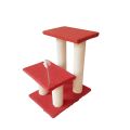 Four Pole Scratching Post With Rope Grip For Cats - Multi color. 
