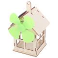 Solar Power Toy Kid-safe Teamwork Ability Wood Educational Projects Solar Kit for Family. 