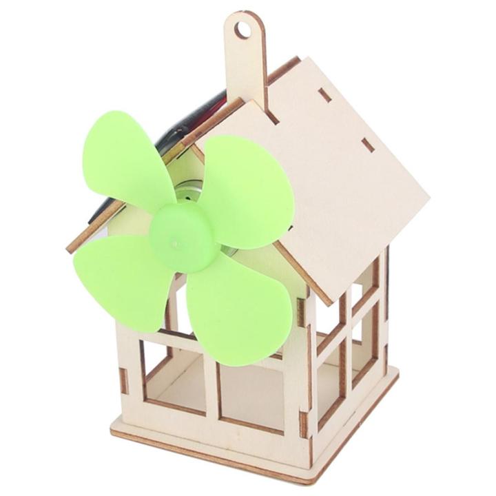 Solar Power Toy Kid-safe Teamwork Ability Wood Educational Projects Solar Kit for Family