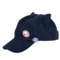 Anime EVA Shikinami Asuka Rangure Asuka Risoli Cat Ear Polar Fleece Hat Cosplay Cap and Badge Cute Cosplay Accessories. 