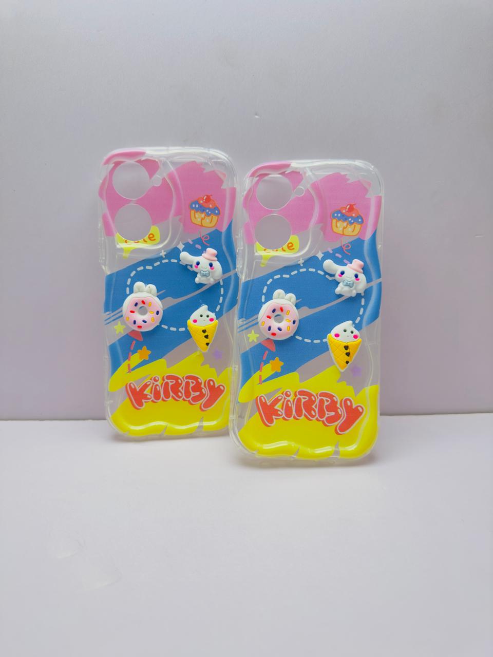 Lahore Mobile Case for Vivo Y18 Back Cover Colorful Wavy Phone Cases - Luxerey Back Cover - Creative Lovely 3D Doll -Girls Back Cover 5