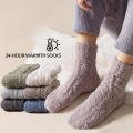 Coral velvet socks Men's coral velvet socks Do not drop socks Medium length socks Plush socks Coral velvet socks Do not drop socks for Floor socks Home socks Winter socks Sleep socks. 