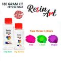 High quality Resin Art  Epoxy 180g Kit Imported Quality Ratio 2:1. 