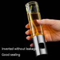 New 600ml Kitchen Storage Bottle with Automatic Opening and Closing of Glass Oiler Oil Bottle Seasoning Soy Sauce Vinegar Bottle Oil Dispenser Bottle for Kitchen, Automatic Flip Cap Cooking Oil Dispenser. 