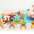 Double Side Cartoon Tiger Jenga – Balancing Game / Wooden Craft. 