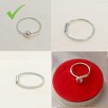 4Pcs 100% Real Chandi NoseRing, Silver Girls Nose Bail, Piercing Nathli For Girls (With Box). 