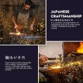 Imported Best Selling Japanese Forged Huusk Knife High tensile, Chef Knife, Multipurpose, for Meat, Outdoor Camping, BBQ Knife with Gift Box and Optional Sheath. 