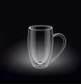 Double Wall Mug 250/350/450ml High Quality a Thermal shock Borosilicate Mug for Coffee Tea. 