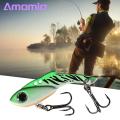 Amamia Fishing Bite Sharp Hook Mandarin Fish Metal VIB Lure. 