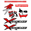 New Stickers for bikes cycle car etc for Car Motorcycle Universal PVC Stickers Waterproof. 