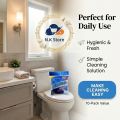 10 Pcs Toilet Cleaner Tablets Powerful WC Cleaning Fresh Fragrance Easy To Use. 