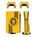 ps5 disc edition skin chelsea design with 2 controller skin (not silicone cover ) brand ranadecoration1. 