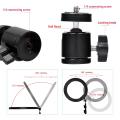 26cm Dimmable LED Ring Light with Mobile Holder for Live Streaming and Photography. 