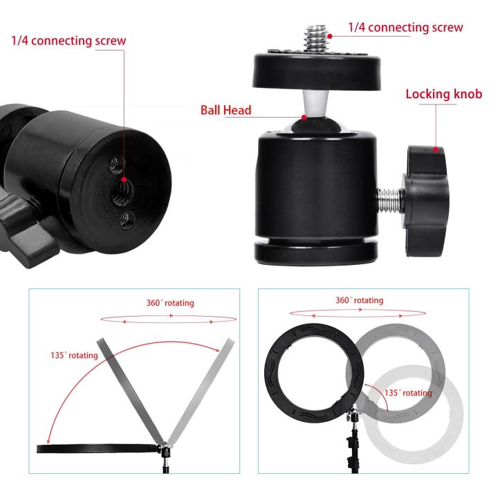 26cm%20Dimmable%20LED%20Ring%20Light%20with%20Mobile%20Holder%20for%20Live%20Streaming%20and%20Photography%20-%20Image%207
