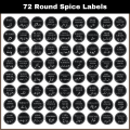Jar Labels Urdu & English (35 & 70) - Customizable - 1.5 inch - Easily Peelable and Applicable Jar Stickers by Prime Impressions. 