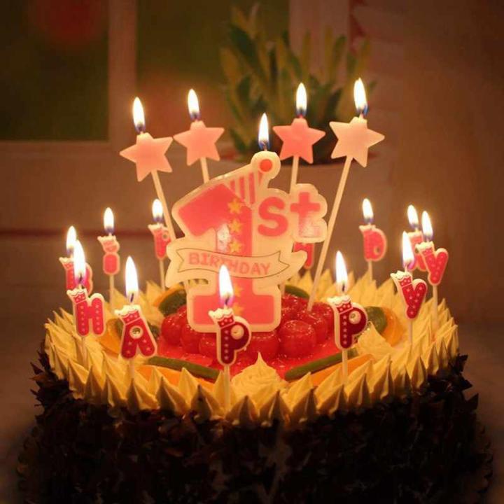 My First Birthday Candle Cake Topper,-(K.S.)