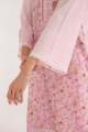 LAMA - DRESS FOR GIRLS STITCHED NATIVE EMBROIDERED SET WITH SHALWAR. 