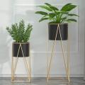Planters - Planters Pot - Planters Pots flower stand - 2 Metal Plant Flower Floor Stand- Modren Planters Flower Pots - Flower Stands. 