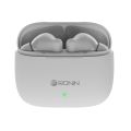 Ronin R-740 Earbuds, 13mm Driver & Bluetooth 5.3, Bass Sound, Touch Control & 5 Hours Battery, IPX4 Water-Resistant, 400mAh Battery Case & Sleek Design, Android & iOS Compatible, Clear Sound & Hands-Free Calls. 