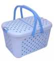 Plastic Mighty basket / baby basket / Storage basket with Lid large size. 